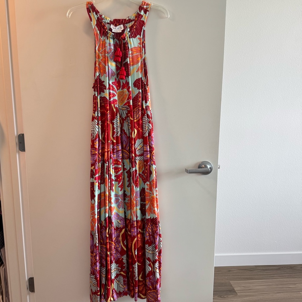 Maxi ANTHROPOLOGIE floral dress - Size X Small